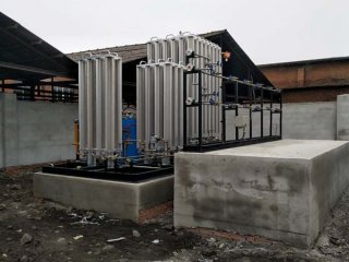 朝陽鎮工務器材廠應用氣化站設備